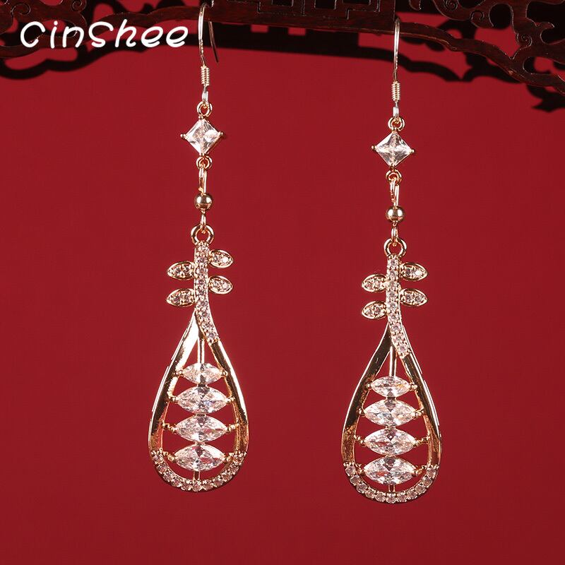 [CINSHEE Series]★Chinese style earrings★ Earrings or earrings Chinese style accessories Wedding date