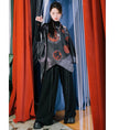 Load image into Gallery viewer, [Kokaisha --- Inkaku series]★China style pants★Bottoms Gaucho pants Original Black Black SML XL
