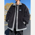 Load image into Gallery viewer, [DUFENG Series] ★Cotton Coat★ 2color Outerwear Winter Coat Unisex Men's Fashion Color Scheme White Black
