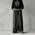 Load image into Gallery viewer, [Miyakoya Series]★Casual Pants★ 3color Brown or Green or Black Pants Bottoms Wide Pants Gaucho Pants
