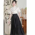 Load image into Gallery viewer, [QIYC Series] ★Chinese style shirt★ Tops, short sleeve shirts, Hanfu tops, summer clothes, improves temperament, has design
