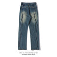 Load image into Gallery viewer, [BIGEMAN series] ★Denim pants★ Bottoms pants men's large size gradation blue blue
