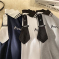 Load image into Gallery viewer, [Fujiiman Series]★Polo shirt★ 3color tops Unisex Men's Navy White Gray ML XL 2XL
