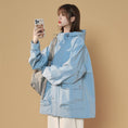 Load image into Gallery viewer, [FKZ Series]★Jacket★ 2color outerwear unisex men's blue gray spring clothes ML XL 2XL casual
