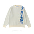 Load image into Gallery viewer, [HTTAOSUP Series]★Sweater★ 2color Tops Unisex Men's Switching Alphabet
