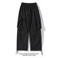 Load image into Gallery viewer, [BIGEMAN Series] ★Casual Pants★ 2color Bottoms Pants Unisex Men's Large Size Elastic Waist Black Khaki Green
