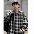 Load image into Gallery viewer, [BIGEMAN Series]★Jacket★ 2color outer plaid pattern unisex men's black white
