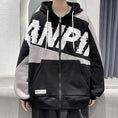 Load image into Gallery viewer, [BIGEMAN Series]★Jacket★ Outerwear 2color Unisex Men's Large Size Alphabet Black Blue
