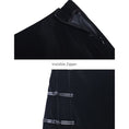 Load image into Gallery viewer, recommendation! [Da Qinglong Shu Series] ★China style skirt★ PU black, long length, slimming, easy to match, high waist
