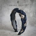 Load image into Gallery viewer, [Shichichiya Series] ★Headband★ 3color Hair Ornament Ladies Accessories Hair Ornament Black Navy Purple
