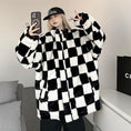 Load image into Gallery viewer, [MGJM Series] ★Outerwear that can be worn on both sides★ Coat Plaid Winter Clothes Winter Coat Black Black Fashion
