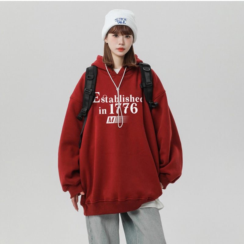 [Fujiiman Series] ★Parker★ Fleece lining 5color tops Unisex Men's Wine Red Navy Black Gray Coffee color