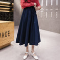 Load image into Gallery viewer, [SSCSW Series]★Skirt★ 4color Bottoms Plain Temperament Enhancement Fashion Commuting Date Green Black Blue Khaki Brown
