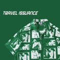 Gallery viewerに画像を読み込む, 【TRAVEL ISSUANCEシリーズ】★レトロ シャツ★ 4color 落書き プリント 男女兼用 メンズ レッド グリーン ホワイト ブラック
