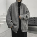 Load image into Gallery viewer, [Emeisa Series]★Sweater★ 4color Knit Tops Outerwear Cardigan Unisex Men's Solid Color Easy to Match
