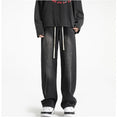 Load image into Gallery viewer, [BIGEMAN series]★Denim pants★ 2color bottoms pants men's large size gray blue black
