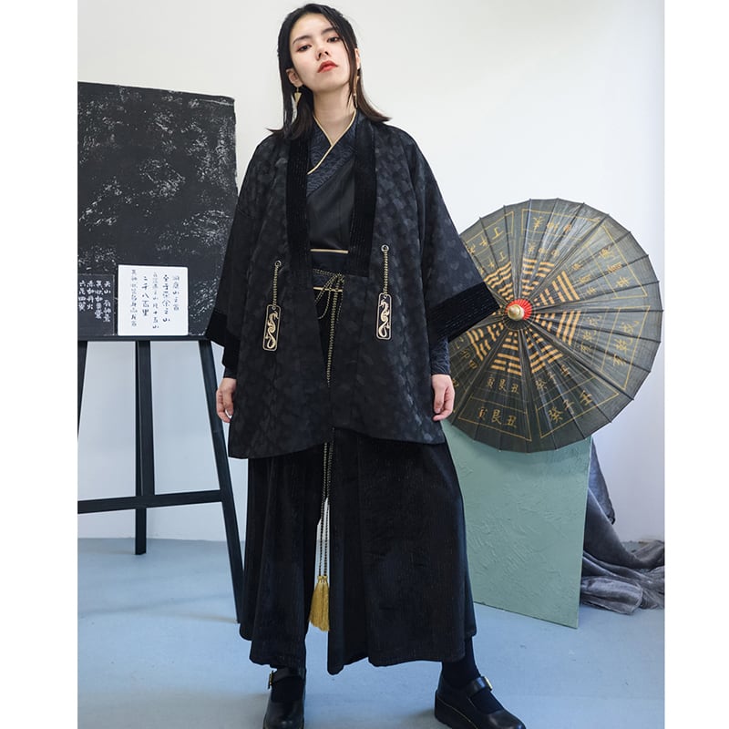 [Ancient monster house---Sankai-Ryoryu series]★China-style setup Single item order★ Outerwear or pants Culotte skirt Original