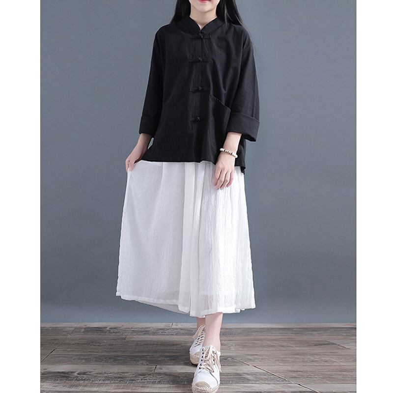 [Qing Series] ★Chinese style tops★ Outer cardigan, improved Tang suit, one size fits most, 5 colors to choose from, Chinese clothes, loose fitting