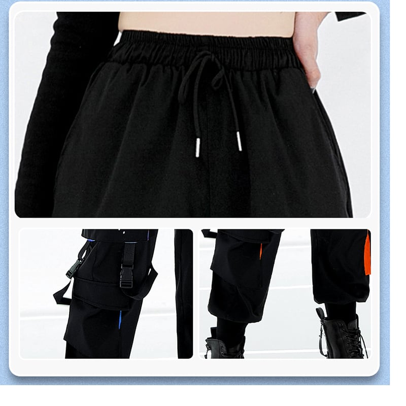 [TysonSing Series]★Casual Pants★ 3color Bottoms Trousers Fashion Black Black