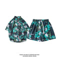 Load image into Gallery viewer, [BIGEMAN Series]★Setup★ Shirt + Shorts 4color Unisex Men's Large Size Aloha Shirt
