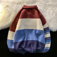 Load image into Gallery viewer, [CHAOMEICHEN Series]★Sweater★ POLO neck tops Unisex Men's Color scheme Blue Red Cute
