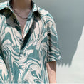 Load image into Gallery viewer, [ZHUIYI Series]★Shirt★ 4color Tops Unisex Men's Large Size Cool Easy to Match Aloha Shirt
