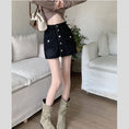 Load image into Gallery viewer, [CHUNUO Series] ★Denim Skirt★ 2color Bottoms Fashion Mini Length Skirt Sexy Cute
