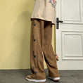 Load image into Gallery viewer, [BIGEMAN Series]★Pants★ 2color Casual Pants Bottoms Unisex Men's Large Size Black Brown
