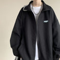 Load image into Gallery viewer, [BIGEMAN Series]★Jacket★ 2color outerwear unisex men's black purple simple black purple
