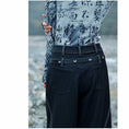 Load image into Gallery viewer, [Daiseiryusu Series]★China style trousers★Bottoms with belt Gaucho pants Retro casual pants
