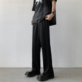 Load image into Gallery viewer, [YOULIN Series]★Pants★ Casual pants, unisex, men's, cool, black, black design, easy to match
