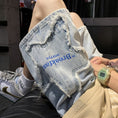 Load image into Gallery viewer, [Leonbinno Series] ★Shorts★ Denim pants 3color Casual Star Unisex Men's Gray Black Light Blue
