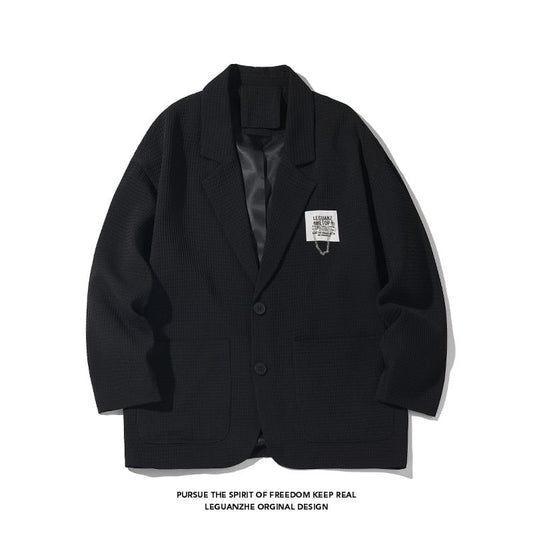 [BIGEMAN Series]★Blazer★Outerwear 2color Unisex Men's Large Size Casual Stylish Easy to Match