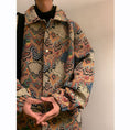 Load image into Gallery viewer, [PPDJ Series]★Jacket★ 2color outerwear, ethnic style, unisex, men's, large size, easy to match
