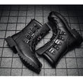 Load image into Gallery viewer, [Shiodong Series] ★Boots★ Martin Shoes Fashion Men's Size 39-46 Thick Black Easy to match
