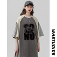 Gallery viewerに画像を読み込む, 【GEBOXUANシリーズ】★Tシャツ★ 3color トップス 半袖Tシャツ 男女兼用 メンズ 配色 個性的 おしゃれ
