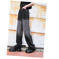 Load image into Gallery viewer, [Old Monster---Black Night Head Series] ★Denim Pants★ Bottoms Summer Clothes Thin Fashion Gradation
