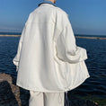 Load image into Gallery viewer, [MANYSTON Series]★Jacket★ Outerwear 2color Faux Layered Unisex Men's White Black Casual
