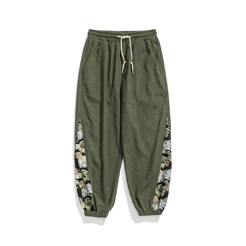 [BIGEMAN Series]★China style pants★3color bottoms pants unisex men's large size switching