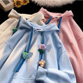 Load image into Gallery viewer, [CHAOMEICHEN Series] ★Parker★ 3color Tops Unisex Men's Cute Blue Pink Apricot
