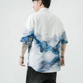 Load image into Gallery viewer, [MOWENZHAI Series] ★China style shirt★ Ink pattern tops, unisex, men's print, large size
