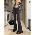 Load image into Gallery viewer, [KEKELI Series] ★Casual Pants★ 3color Bottoms Trousers Good slimming effect Easy to match Black Dark Gray Coffee color
