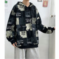 Load image into Gallery viewer, [BUXIJIAO Series] ★China style hoodie★ 3color tops, unisex, men's, letter pattern, kanji pattern, black, white, green
