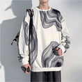 Load image into Gallery viewer, [Evil Series] ★Tops★ 3color long sleeve tops unisex men's print black white large size
