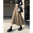 Load image into Gallery viewer, [Shoujo Kaira Series]★Skirt★ 3color Bottoms Pleated Skirt Black Gray Black Gray Slimming Easy to Match SML
