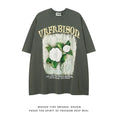 Gallery viewerに画像を読み込む, 【MOISHE TIDEシリーズ】★Tシャツ★ 2color トップス 半袖シャツ レトロ 男女兼用 メンズ 合わせやすい 花柄
