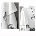 Load image into Gallery viewer, [TFQ Series]★China style hoodie★ 3 color tops, unisex, men's ink pattern, large size, brown black white
