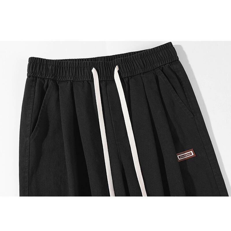 [BIGEMAN Series] ★Casual Pants★ 2color Bottoms Pants Unisex Men's Large Size Coffee Color Black