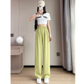 Load image into Gallery viewer, [Women's University 18 Series] ★China style pants★ 2color bottoms casual pants China button black black
