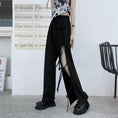 Load image into Gallery viewer, [Miyakoya Series]★Casual Pants★ Trousers Bottoms Cool Summer Fashion Black Black Sexy
